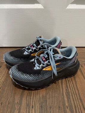 Brooks Caldera 6 Blue, Orange, Purple Running Trail Shoes
